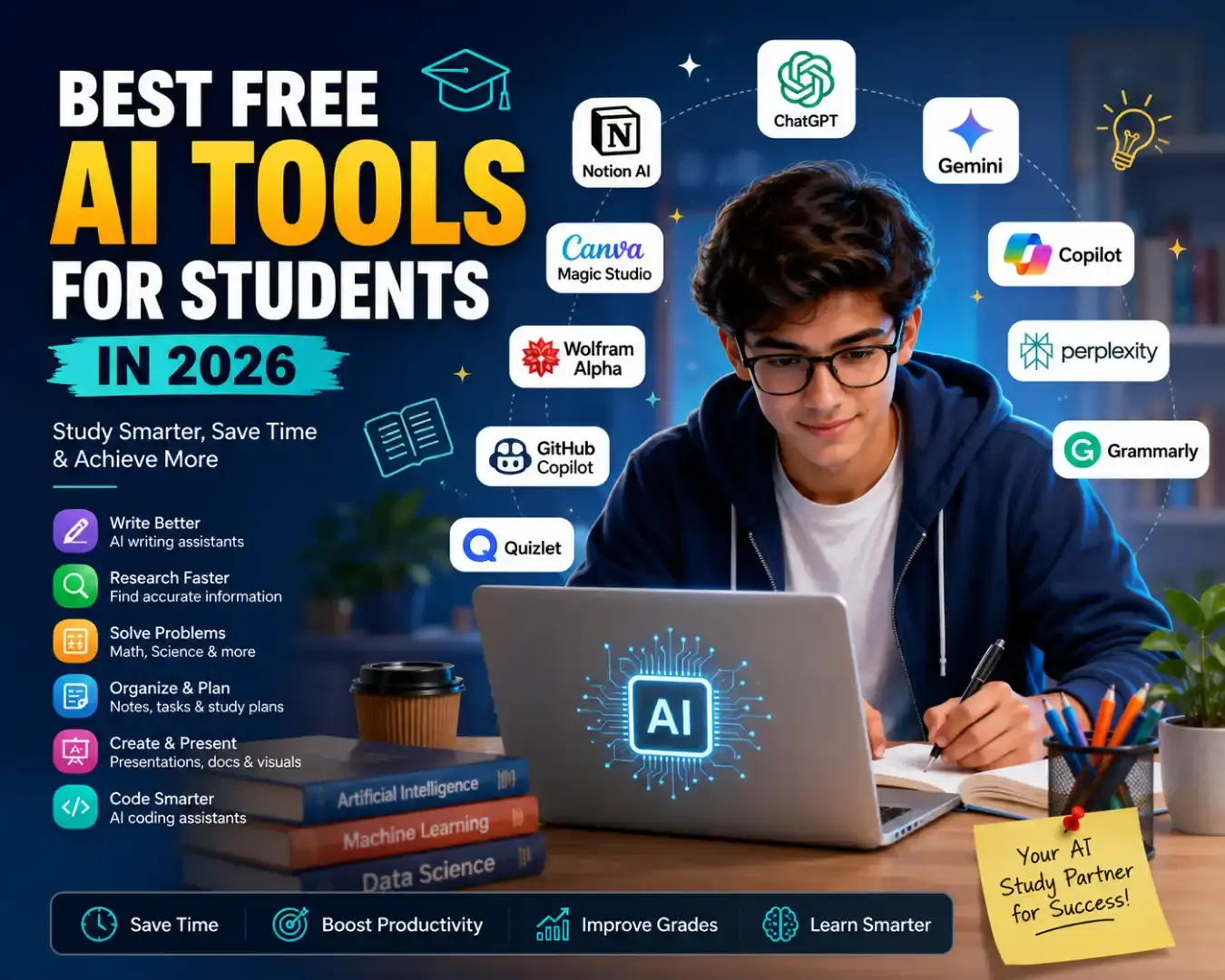 Best Free AI Tools for Students in 2026